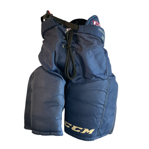 Vist Large View of Product Image Which is Used CCM JR LG CCM HOCKEY PANT Junior Pant Navy Blue LG