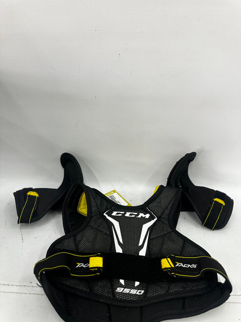 Vist Large View of Product Image Which is Used CCM TACKS 9550 Youth Shoulder Pads LG
