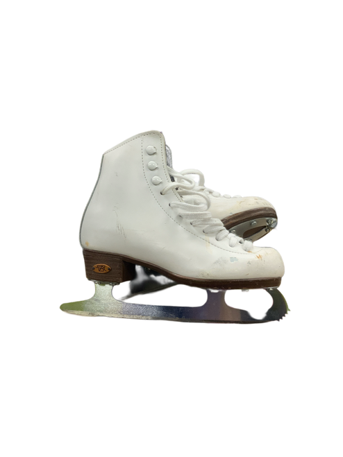 Vist Large View of Product Image Which is Used Riedell GIRLS FIGURE SKATE Girls Figure Skate White Junior 02
