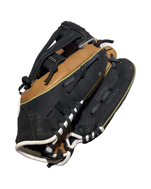 Vist Large View of Product Image Which is Used Easton SCOUT BB/SB Glove RH Throw Brown 10"