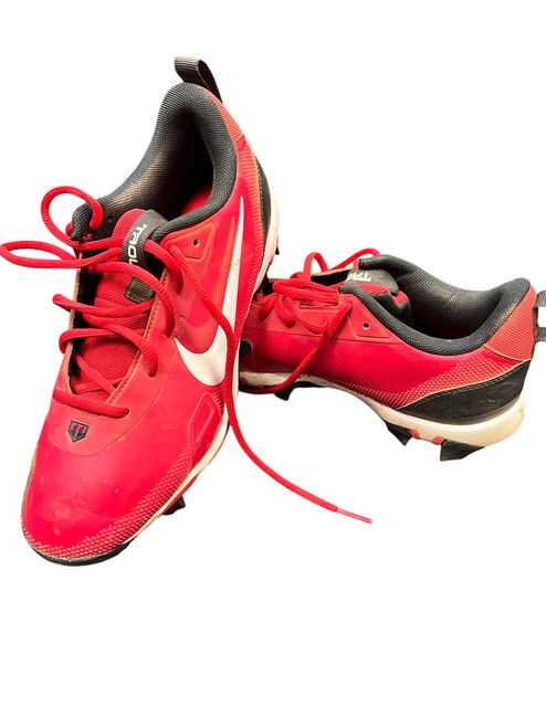 Vist Large View of Product Image Which is Used Nike TROUT BB/SB Cleats Red Senior 6.5