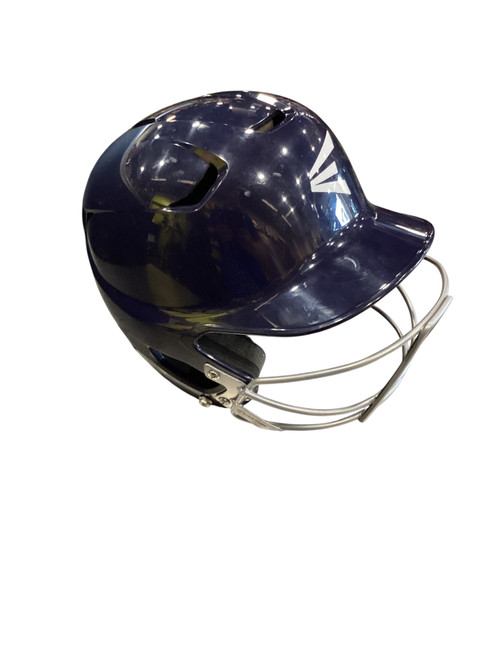 Vist Large View of Product Image Which is Used Easton BATTING HELMET Batting Helmet w/Mask Navy Blue LG