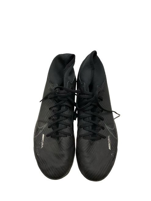 Vist Large View of Product Image Which is Used Nike MERCURIAL Soccer Indoor Shoes Black Senior 12