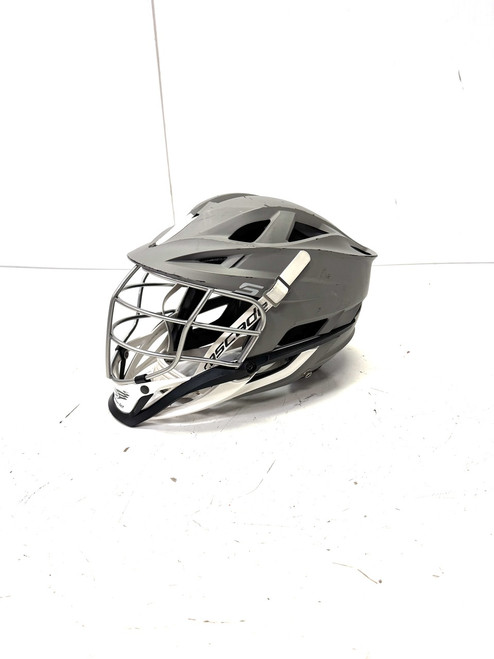 Vist Large View of Product Image Which is Used Cascade CASCADE S Lacrosse Helmet Grey One Size