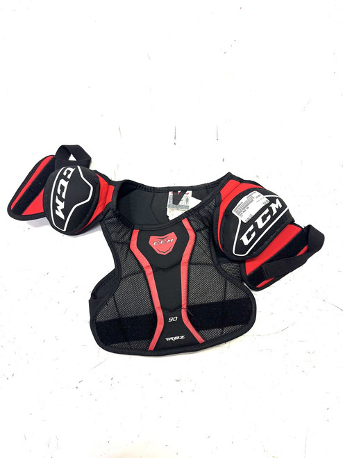Vist Large View of Product Image Which is Used CCM RBZ 90 Youth Shoulder Pads LG