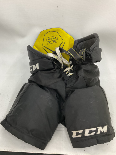 Vist Large View of Product Image Which is Used CCM TACKS Junior Pant Black SM