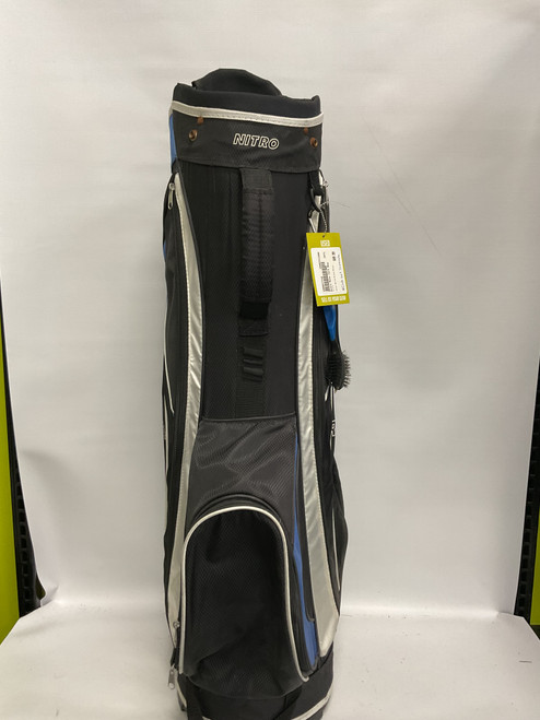 Vist Large View of Product Image Which is Used Nitro Mens Cart Bag White/Black/Royal