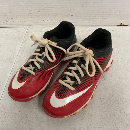 Vist Large View of Product Image Which is Used Nike VPR BB/SB Cleats Red Youth 13.0