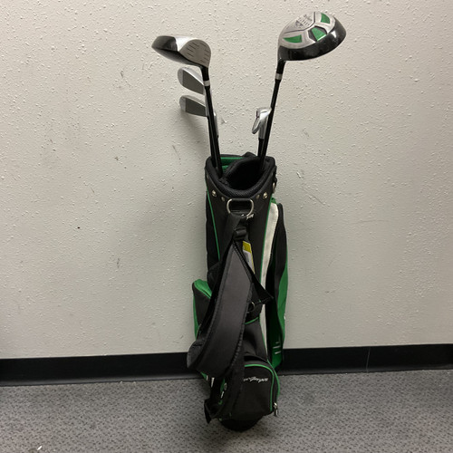 Vist Large View of Product Image Which is Used MacGregor MT JR Jr Package Set LH Black And Green 6 Piece