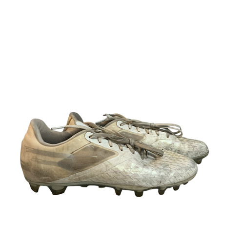 Vist Large View of Product Image Which is Used Under Armour LAX Cleats Mens White Senior 10