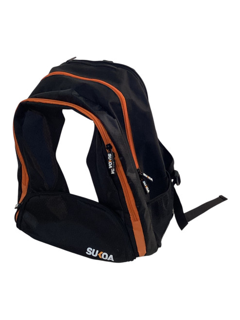 Vist Large View of Product Image Which is Used Soccer Player Duffel Bag Black