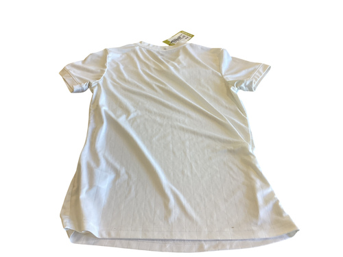 Adidas White Soccer Jersey Youth SM Vist Large View of Product Image Which is  Adidas White Soccer Jersey Youth SM