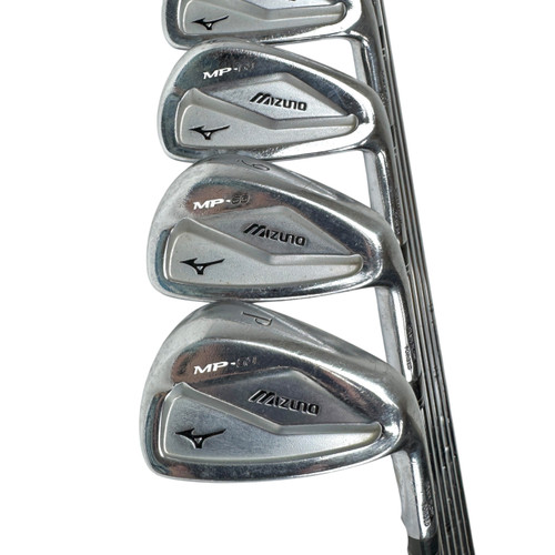 Vist Large View of Product Image Which is Used Mizuno MP-63 Men's RH Iron Set 4I-PW Stiff Flex Steel Shaft