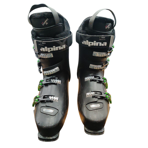 Vist Large View of Product Image Which is Used Alpina XTRACK Mens Down Hill Ski Boot Black 320 MP 