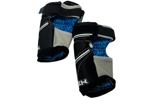 Vist Large View of Product Image Which is Used Maverik CHARGER Lacrosse Arm Pads/Guards Black SM