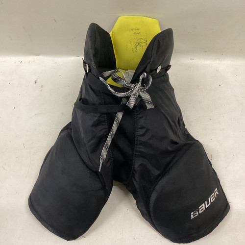 Vist Large View of Product Image Which is Used Bauer SUPREME S170 Junior Pant Black And Yellow LG