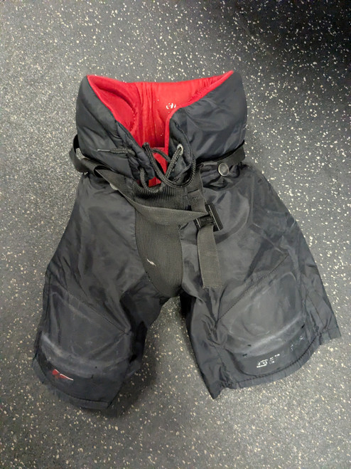 Vist Large View of Product Image Which is Used Bauer PANTS Youth Pant Black MD