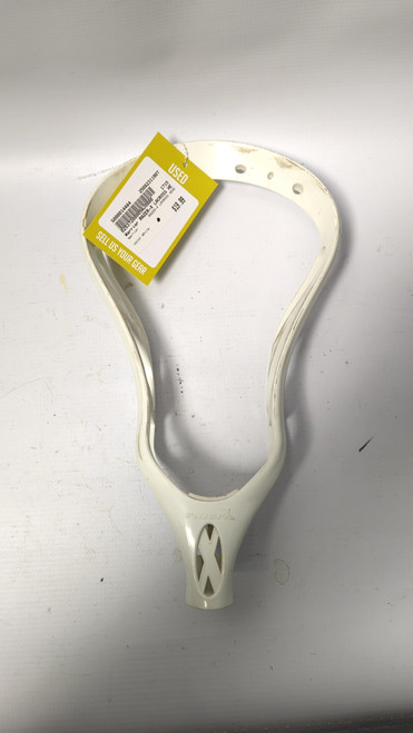 Vist Large View of Product Image Which is Used Warrior RAZER-X LACROSS HEAD Mens Lacrosse Head White