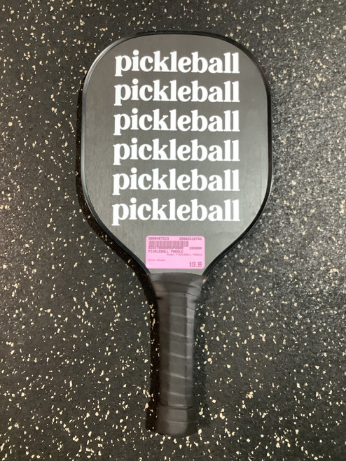 Vist Large View of Product Image Which is Used PICKLEBALL PADDLE Pickleball Racquet Black