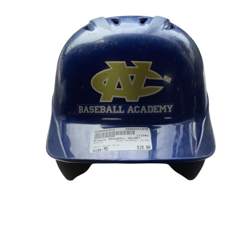 Vist Large View of Product Image Which is Used Mizuno BASEBALL HELMET Batting Helmet No Mask Royal Blue MD