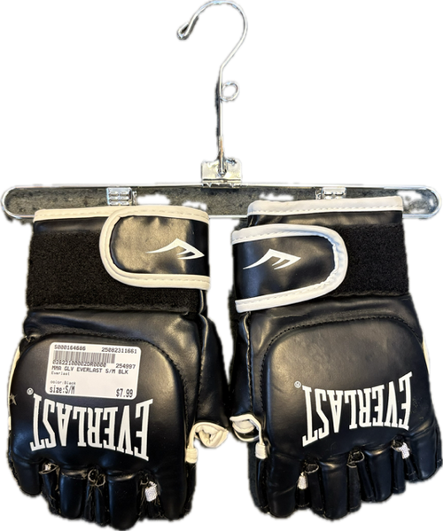Vist Large View of Product Image Which is Used Everlast Martial Arts Gloves Black S/M
