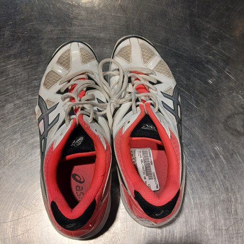 Vist Large View of Product Image Which is Used Asics VB Shoes Adult Pink And White Senior 9.5