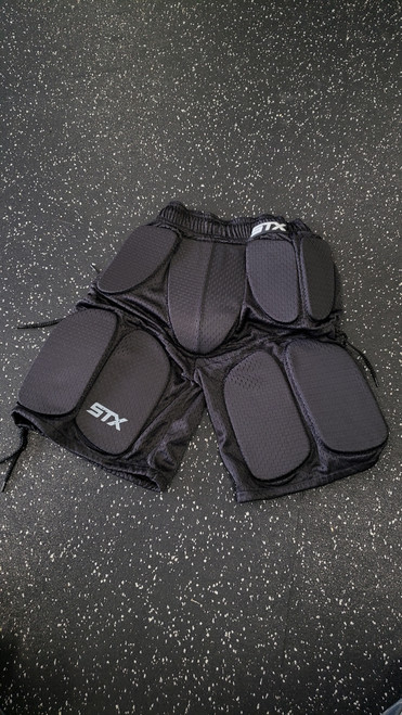 Vist Large View of Product Image Which is Used STX GOALIE PANTS LAX Goalie Pant Y Black S/M