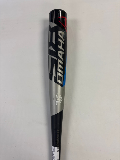 Vist Large View of Product Image Which is Used Louisville Slugger OMAHA 518 BB/SB High School -3 Bat 32"