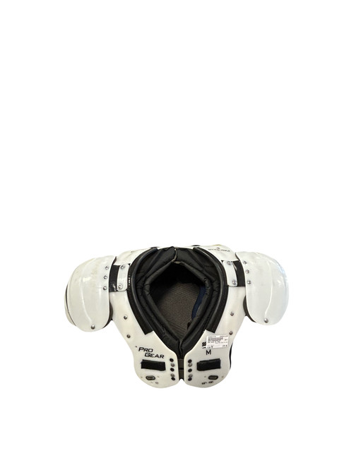 Vist Large View of Product Image Which is Used PRO GEAR FB PADS FB Shoulder Pads White MD