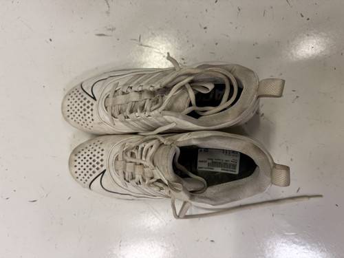 Used Nike LAX Cleats Mens White Senior 9.5 11860-S000296898 Vist Large View of Product Image Which is Used Nike LAX Cleats Mens White Senior 9.5