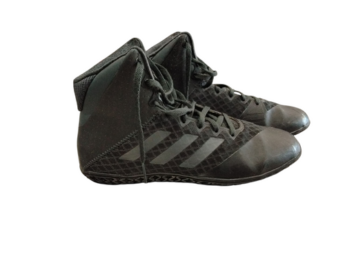 Vist Large View of Product Image Which is Used Adidas Wrestling Shoes Black Senior 7