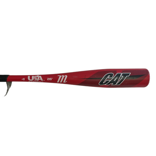 Vist Large View of Product Image Which is Used Marucci 26/15 MARUCCI CAT -11 BB/SB USA 2 5/8 Bat 26"