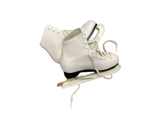 Vist Large View of Product Image Which is Used DBX FIGURE SKATES Girls Figure Skate White Junior 03