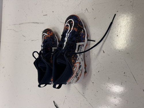 Vist Large View of Product Image Which is Used Nike LAX Cleats Boys Navy Blue Junior 04.5