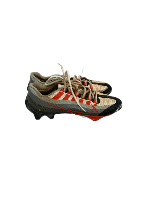 Vist Large View of Product Image Which is Used Nike Vapor Edge Speed 360 Mens 7.5 FB Cleats White/Black/Red