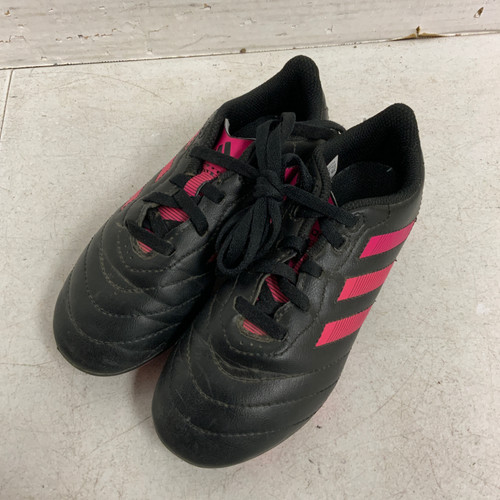 Vist Large View of Product Image Which is Used Adidas Soccer Cleats Pink Youth 13.0