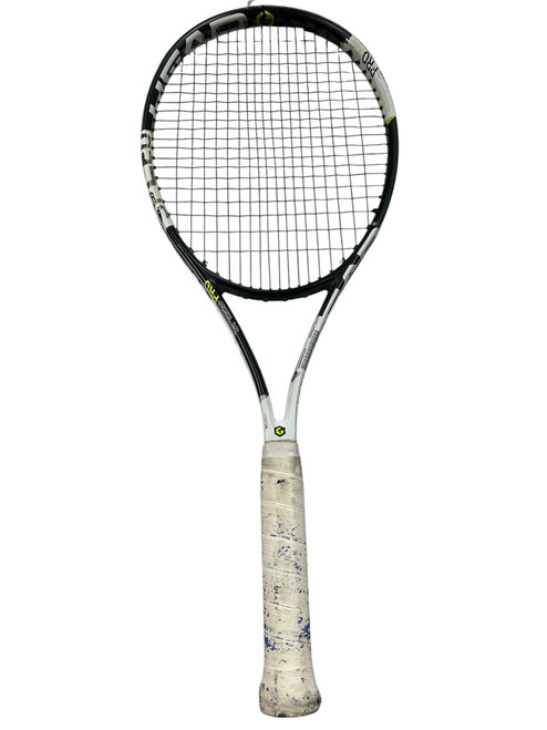 Vist Large View of Product Image Which is Used Head SPEED PRO RACQUET Adult Tennis Racquet White 4 1/2"