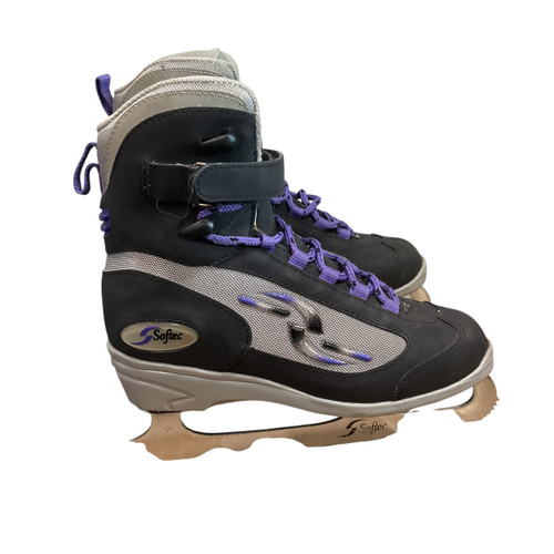 Vist Large View of Product Image Which is Used Sock Guy WomensFigure Skate Black Senior 6