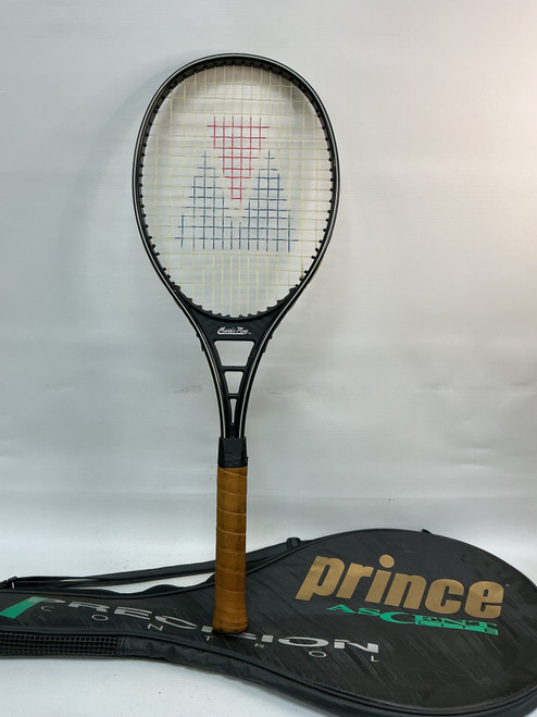Vist Large View of Product Image Which is Used CLASSIC PLAY TENNIS RACKET Adult Tennis Racquet Black Unknown