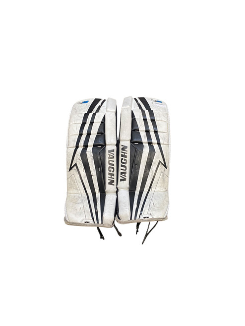 Vist Large View of Product Image Which is Used Vaughn V9 Goalie Leg Pads Youth None 26"