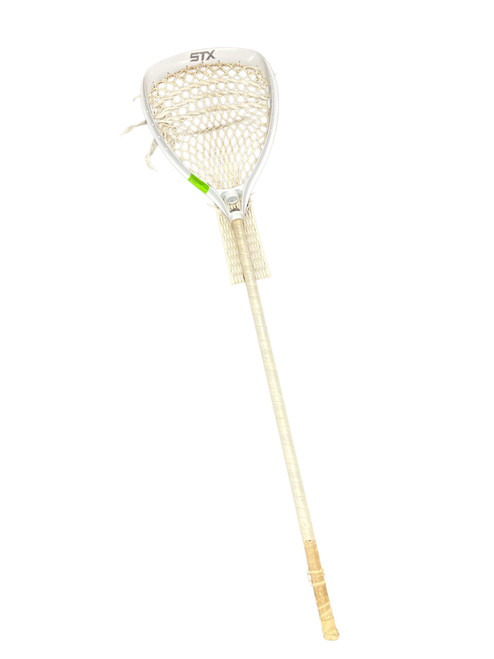 Vist Large View of Product Image Which is Used STX SHIELD Mens Goalie Stick White