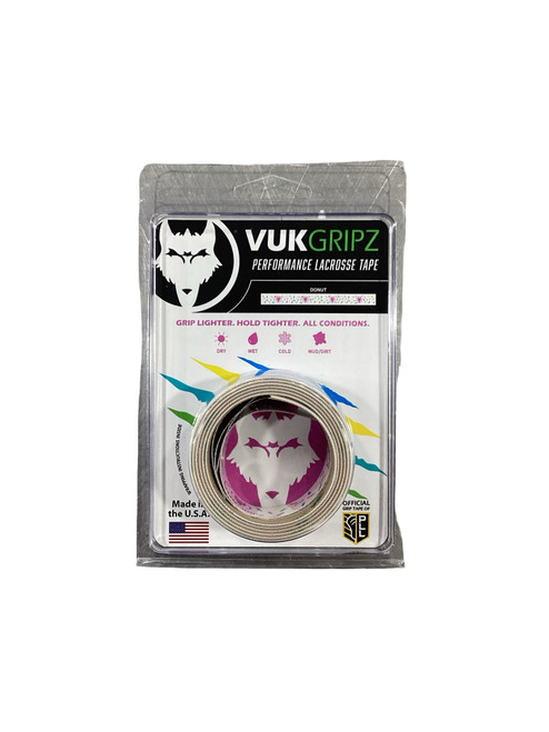 Vist Large View of Product Image Which is New VUKGRIPZ LACROSSE WHT DONUT