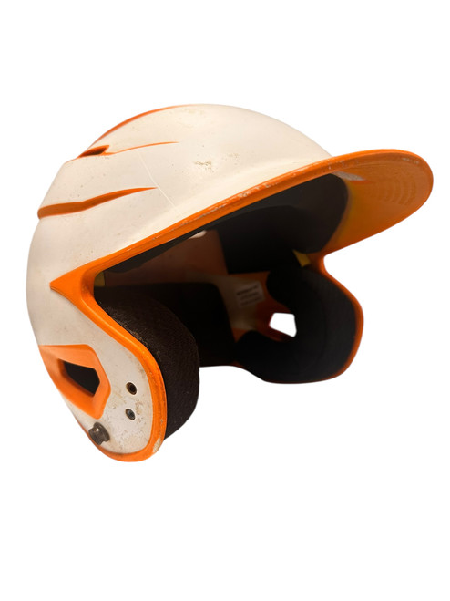 Vist Large View of Product Image Which is Used BoomBah BBH2SP-JR Batting Helmet No Mask White SM