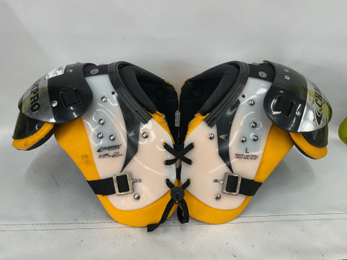 Vist Large View of Product Image Which is Used Champion Sports AIR TECH FB Shoulder Pads Black LG