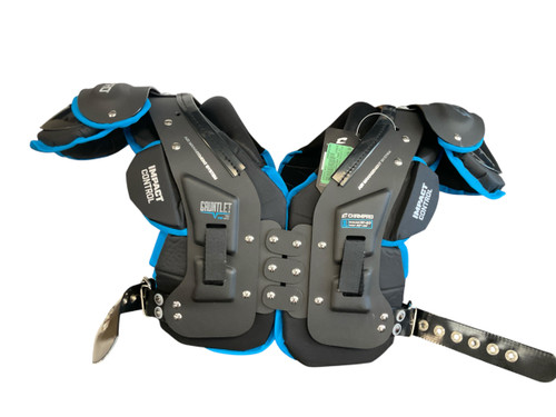 Vist Large View of Product Image Which is New Champro SHOULDER PADS FB Shoulder Pads Black XL