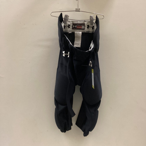 Vist Large View of Product Image Which is Used Under Armour Youth FB Integrated Pants Black XL
