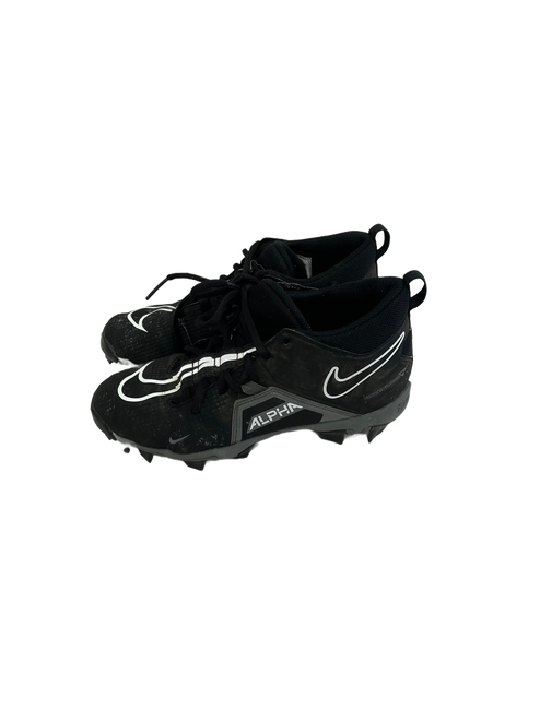 Vist Large View of Product Image Which is Used Nike Alpha Menace Shar Jr 5.5 Black Football Cleats