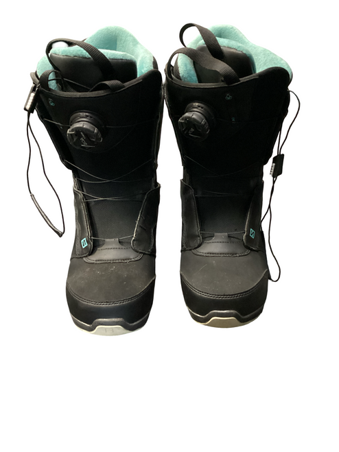 Vist Large View of Product Image Which is Used Salomon IVY Womens Snowboard Boots Black Senior 9.5