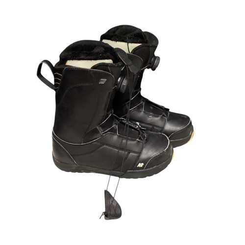 Vist Large View of Product Image Which is Used K2 HAVEN Womens Snowboard Boots Black Senior 7.5