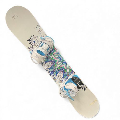 Vist Large View of Product Image Which is Used SYSTEM FLIGHT SIREN Womens Board/Bindings White 146 cm